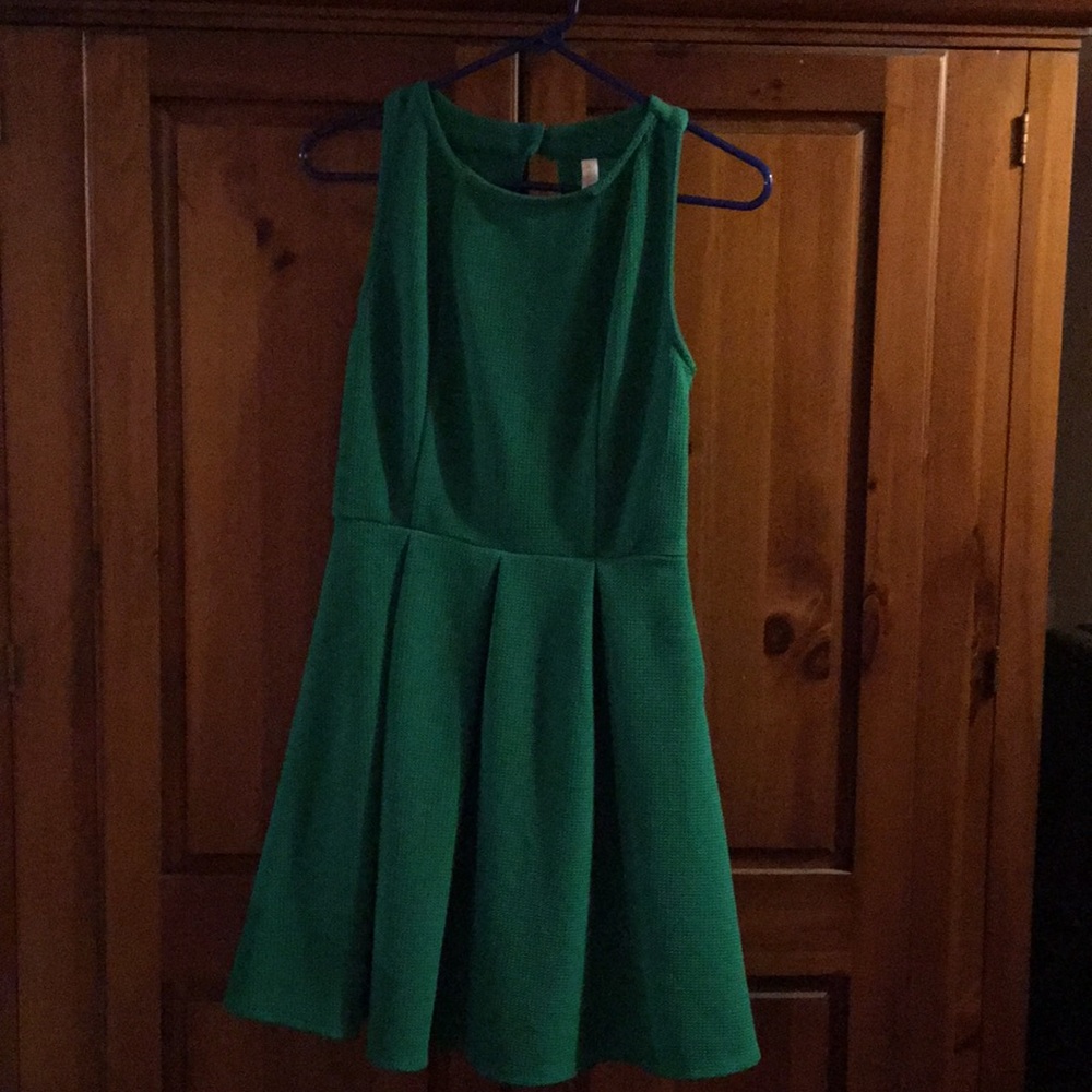 Green dress